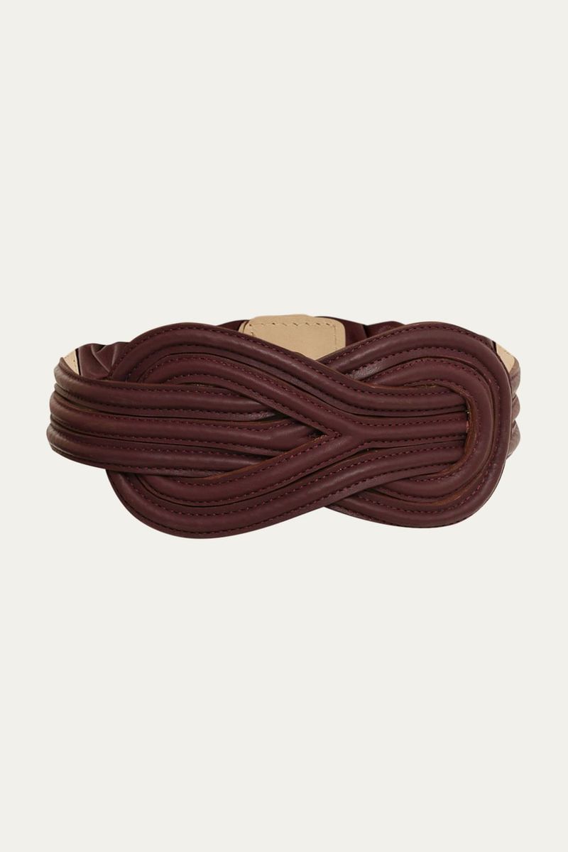 Cinto Infinito Couro A l m - ROXO 0