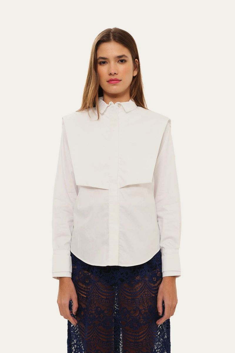 Camisa Pala Perfeita A l m - BRANCO 0