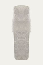 Vestido Fios N voa A l m - PRATA 0