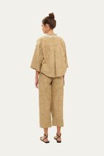 Conjunto Jacquard Com Renda A l m - BEGE 7