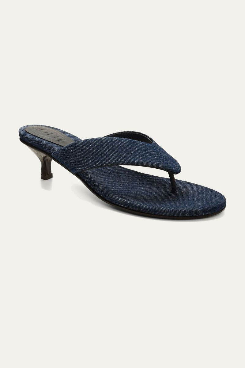 Mule Salto Baixo Bibi BOTTI - JEANS 2