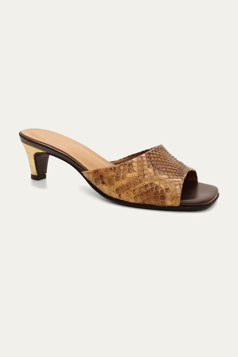 Mule Kika Botti - Animal Print 2