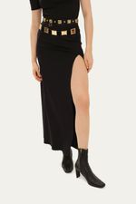 Vestido Longo Vell Francesca - PRETO 2