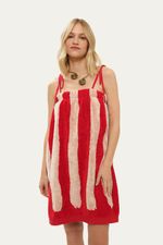Vestido Mini Bahia Voa Voa - VERMELHO 1