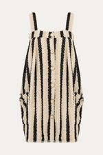 Vestido Mini Turqueza Voa Voa - PRETO E BRANCO 0