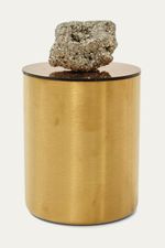 Pote Metal Pirita Kuarar - DOURADO 0