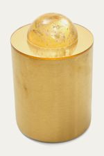 Pote Metal Quartzo Kuarar - BEGE 1