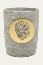 Vaso Pedra Sab o Pirita Kuarar - DOURADO 0