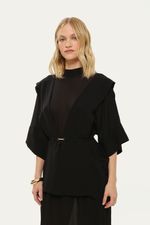 Vestido Longo Scorpio Lilly Sarti - PRETO 1