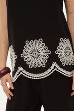 Regata Flor Missinclof - PRETO 3