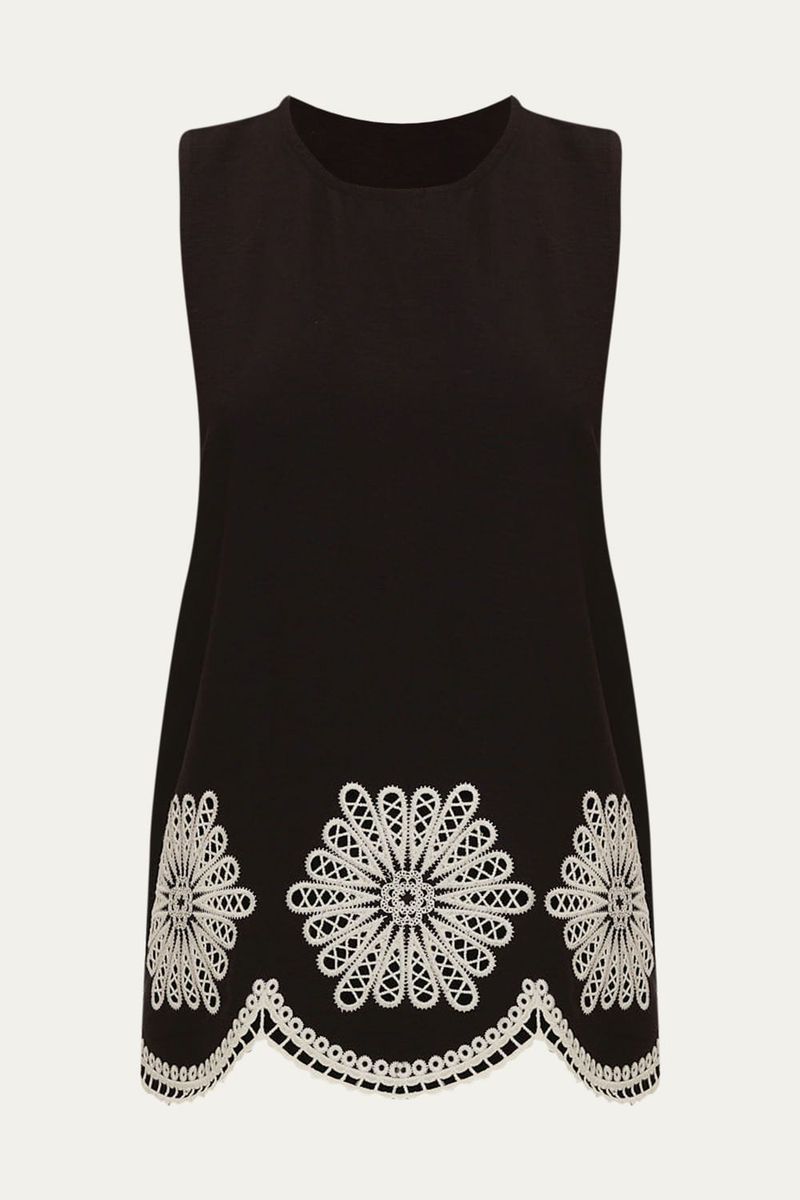 Regata Flor Missinclof - PRETO 0