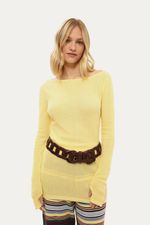 Blusa Helen All Most Vintage   Vitoria Fiore AMARELO 0