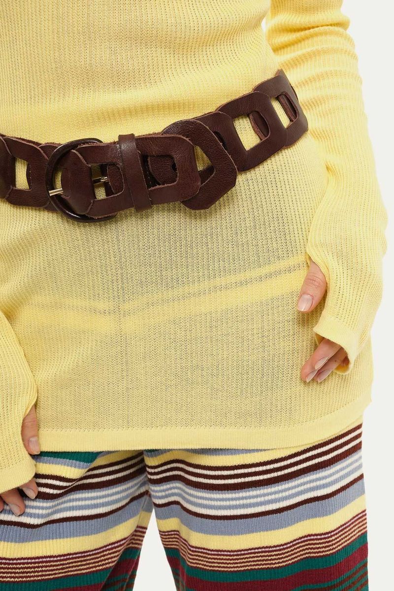 Blusa Helen All Most Vintage   Vitoria Fiore AMARELO 2