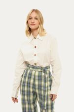 Camisa Michelle All Most Vintage   Vitoria Fiore OFF WHITE 0