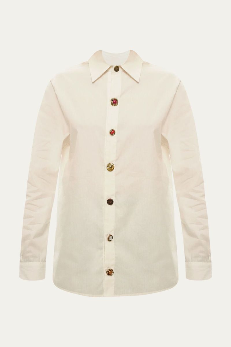 Camisa Michelle All Most Vintage   Vitoria Fiore OFF WHITE 4