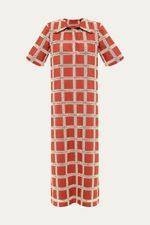 Vestido Corn lia Linnen - TERRACOTA 4