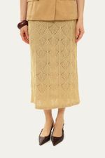 Saia Amanda Linnen - BEGE 1