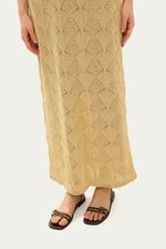 Vestido Amanda Linnen - BEGE 2