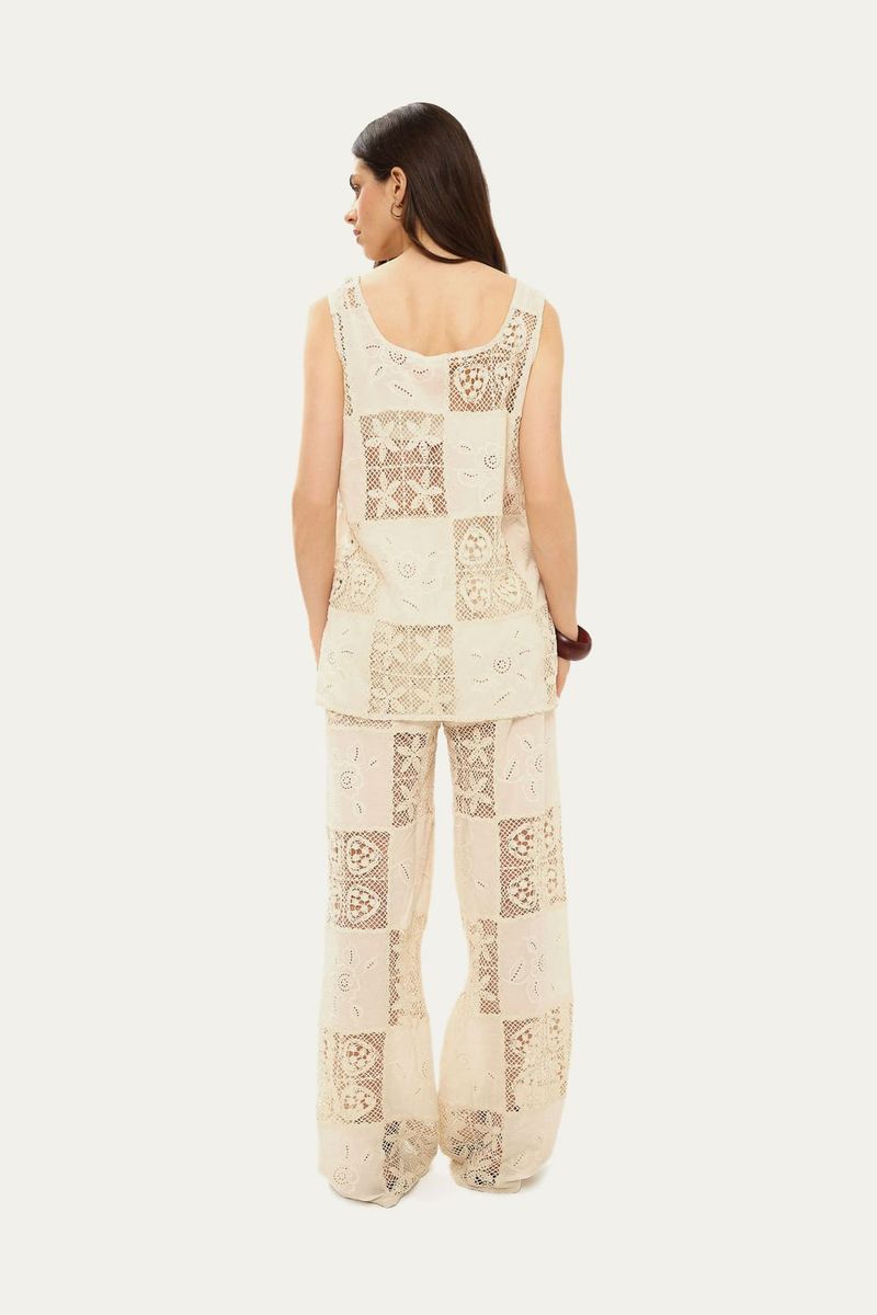 Cal a Carolina Linnen - OFF WHITE 3