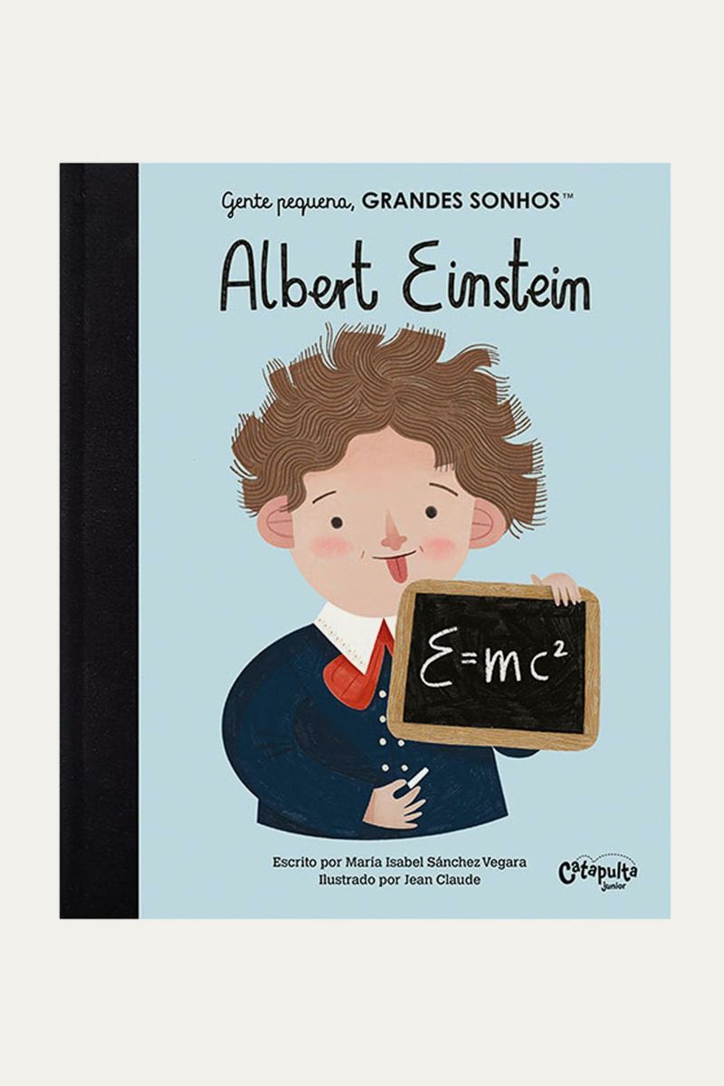 Livro Infantil Albert Einstein Editora Catapulta  AZUL 0