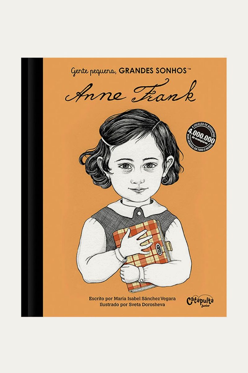 Livro Infantil Anne Frank Editora Catapulta - LARANJA 0