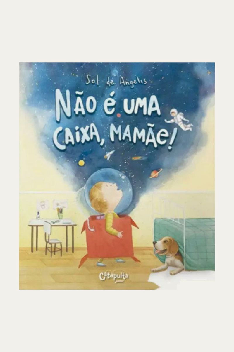 Livro Infantil N o   Uma Caixa  Mam e Editora Catapulta - AZUL 0