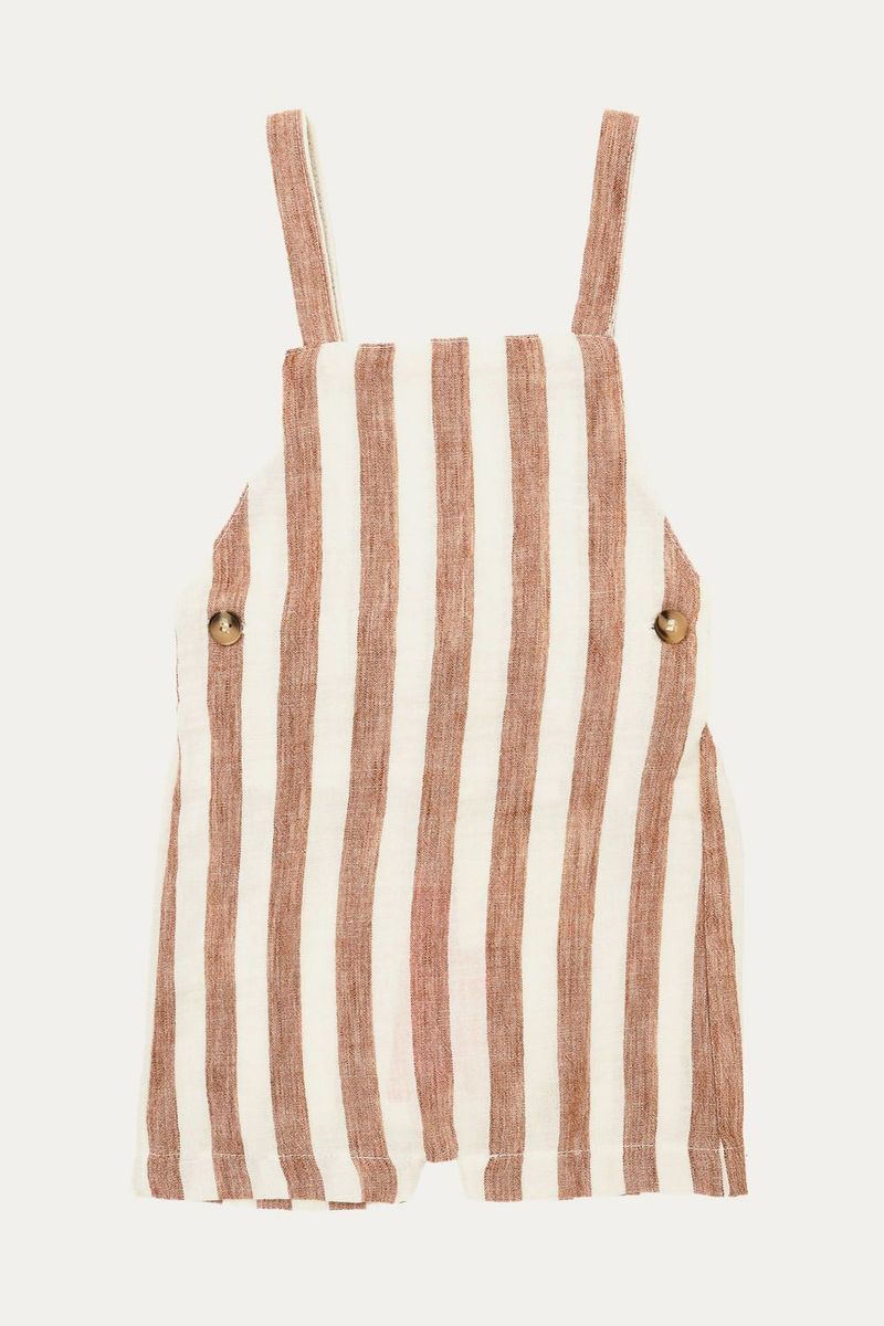 Macac o Petit Stripe Edamami - MARROM 0