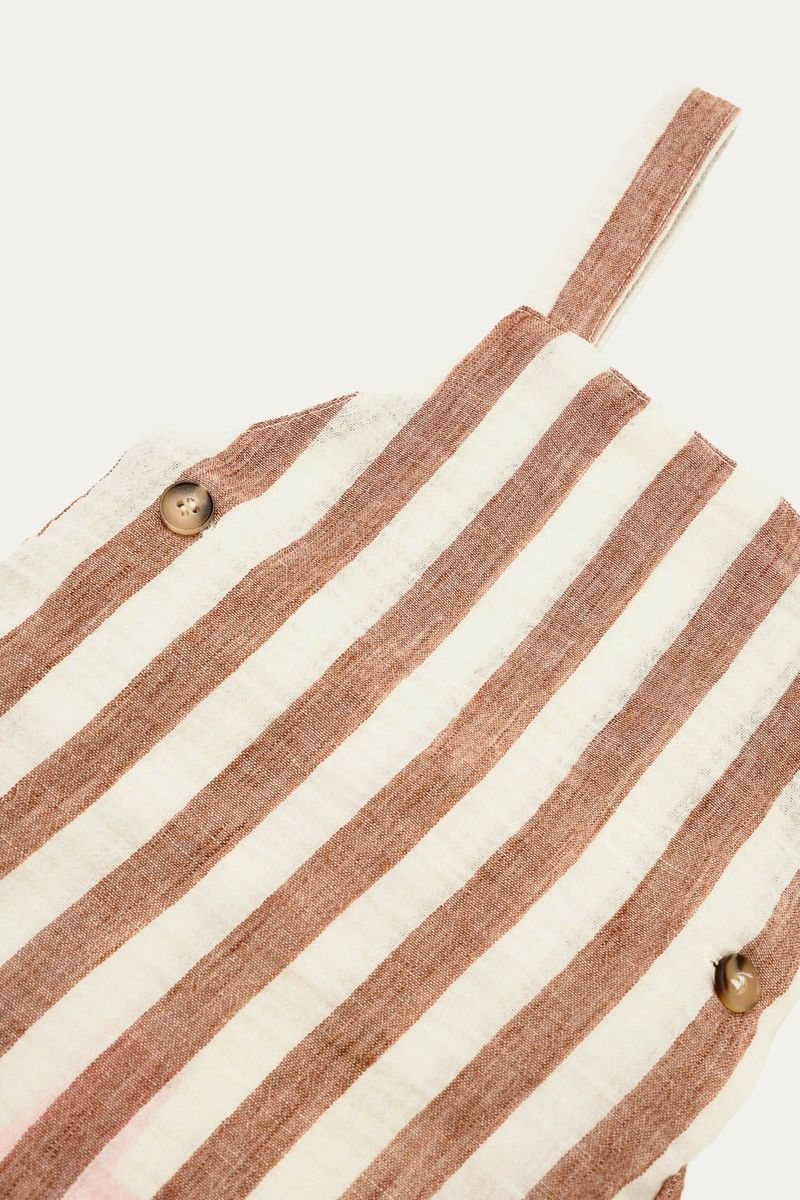 Macac o Petit Stripe Edamami - MARROM 1