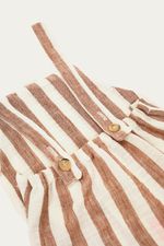 Macac o Petit Stripe Edamami - MARROM 2