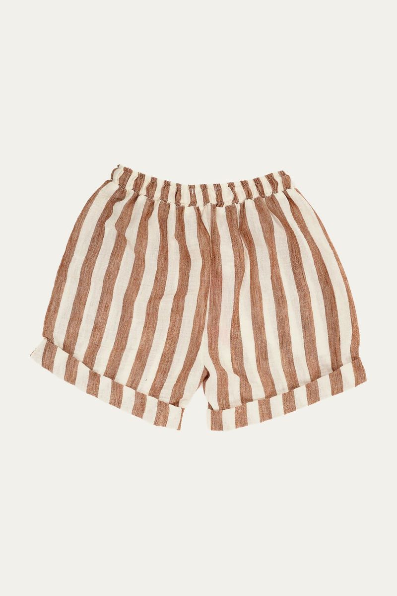 Short Kind Stripe Edamami - MARROM 2