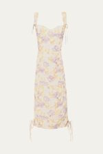 Vestido Midi Lavanda Aluf - ROXO 4