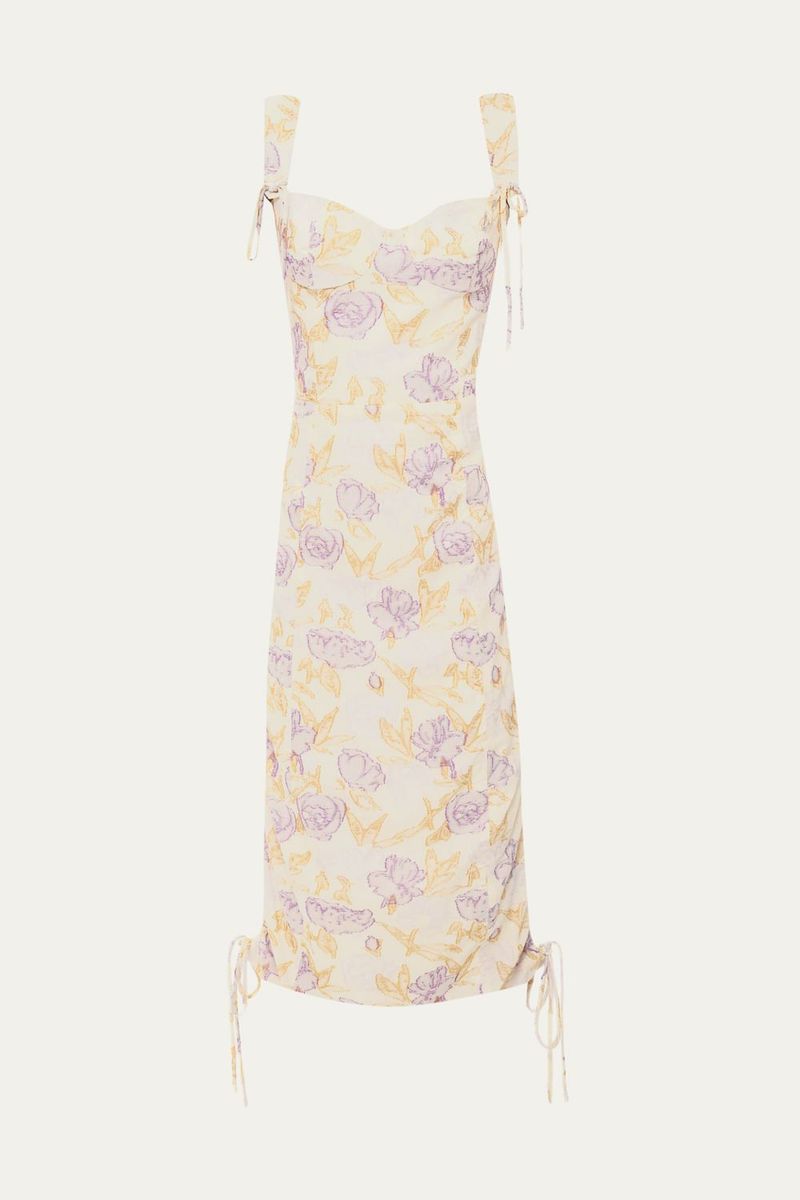 Vestido Midi Lavanda Aluf - ROXO 4