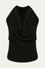Blusa Alexandra Frente  nica Tricot Egrey - PRETO 4
