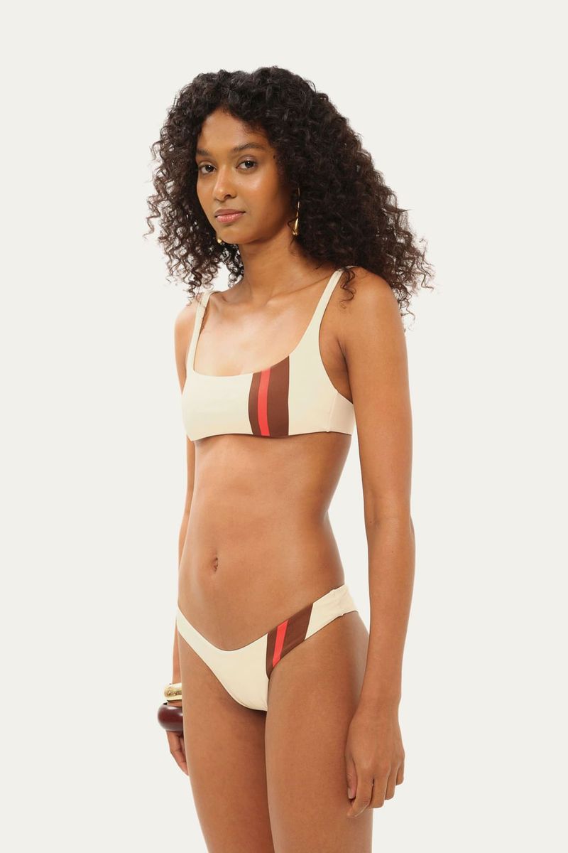 Biquini Thidu Off White Haigth - OFF WHITE 1