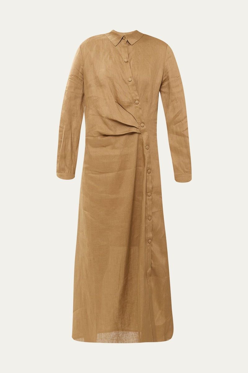 Vestido F tima Aleha - MARROM 3