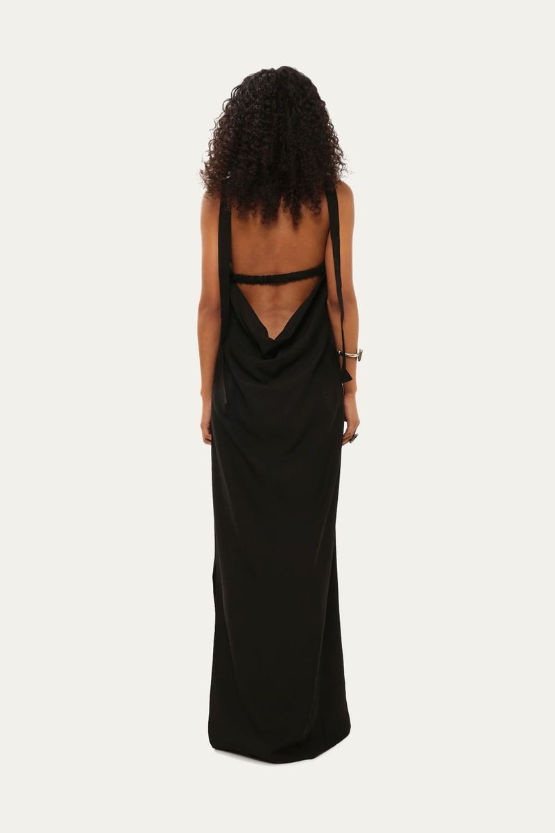 Vestido Longo Milo Francesca - PRETO 2