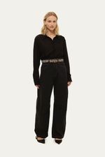 Camisa Manga Longa Tric  Liso Coven - PRETO 1