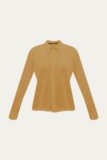 Camisa Manga Longa Tric  Liso Coven - BEGE 0