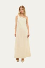Vestido Longo Linho Coven - OFF WHITE 3