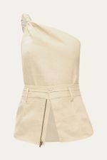 Vestido Longo Linho Coven - OFF WHITE 5