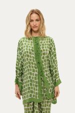 Kimono Moldura Pincel Bdln - VERDE 1