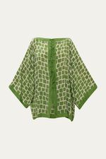 Kimono Moldura Pincel Bdln - VERDE 0