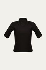 Blusa Manga Curta Pella Lo De Lui - PRETO 4