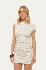 Vestido Mini Saskia Lo De Lui - OFF WHITE 0