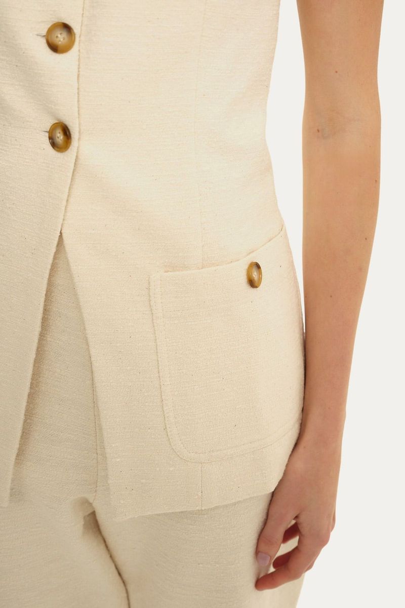 Blusa Sm Aipim Clemence - OFF WHITE 2