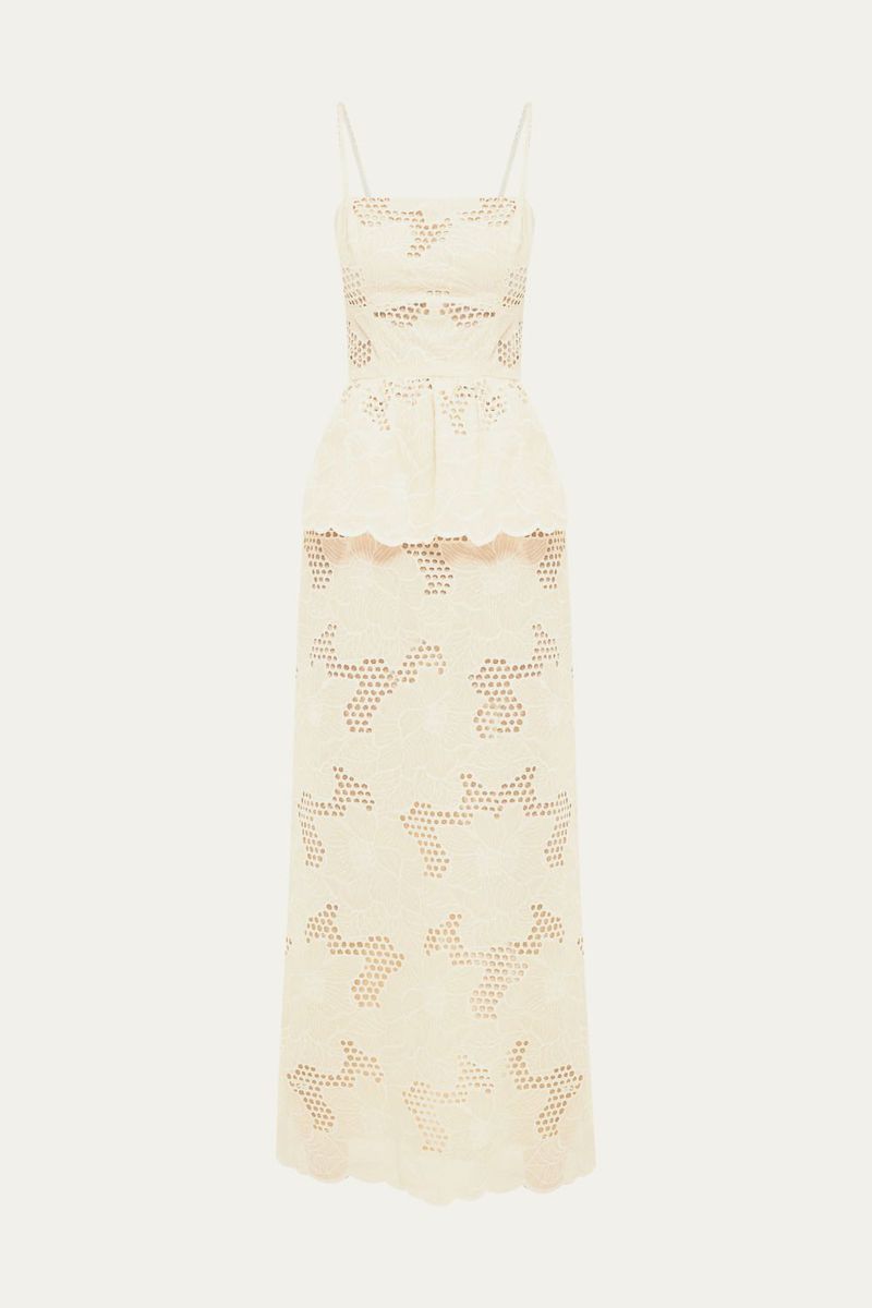 Vestido Midi Poz Clemence - CRU 5