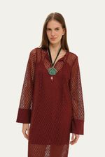 Vestido Midi Heek Clemence - VINHO 1