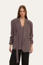 Blazer Te n Francesca - CINZA 0