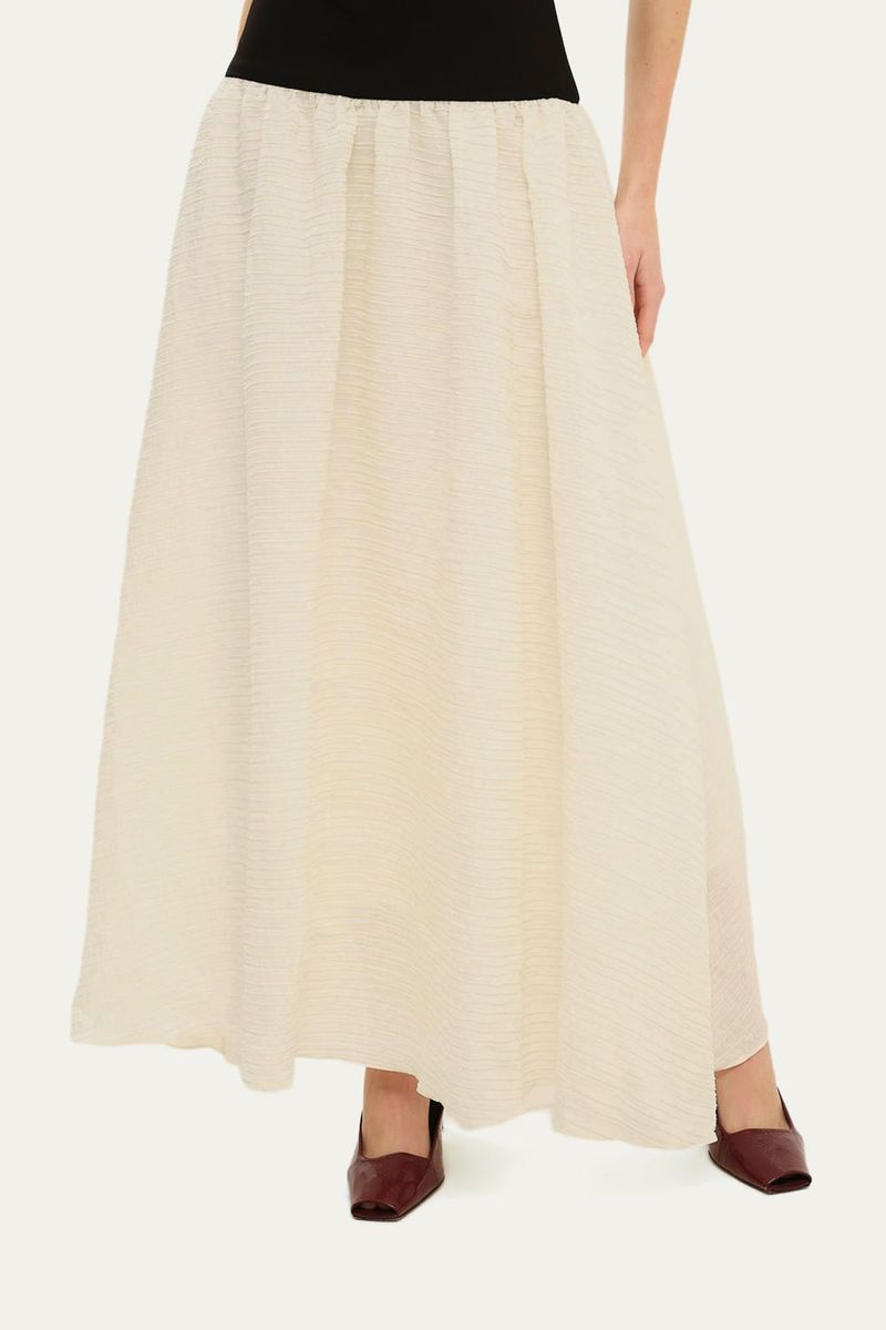 Vestido Longo Grace Clemence  - PRETO E BRANCO 2