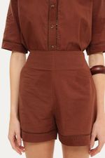Shorts Lin Clemence - MARROM 2